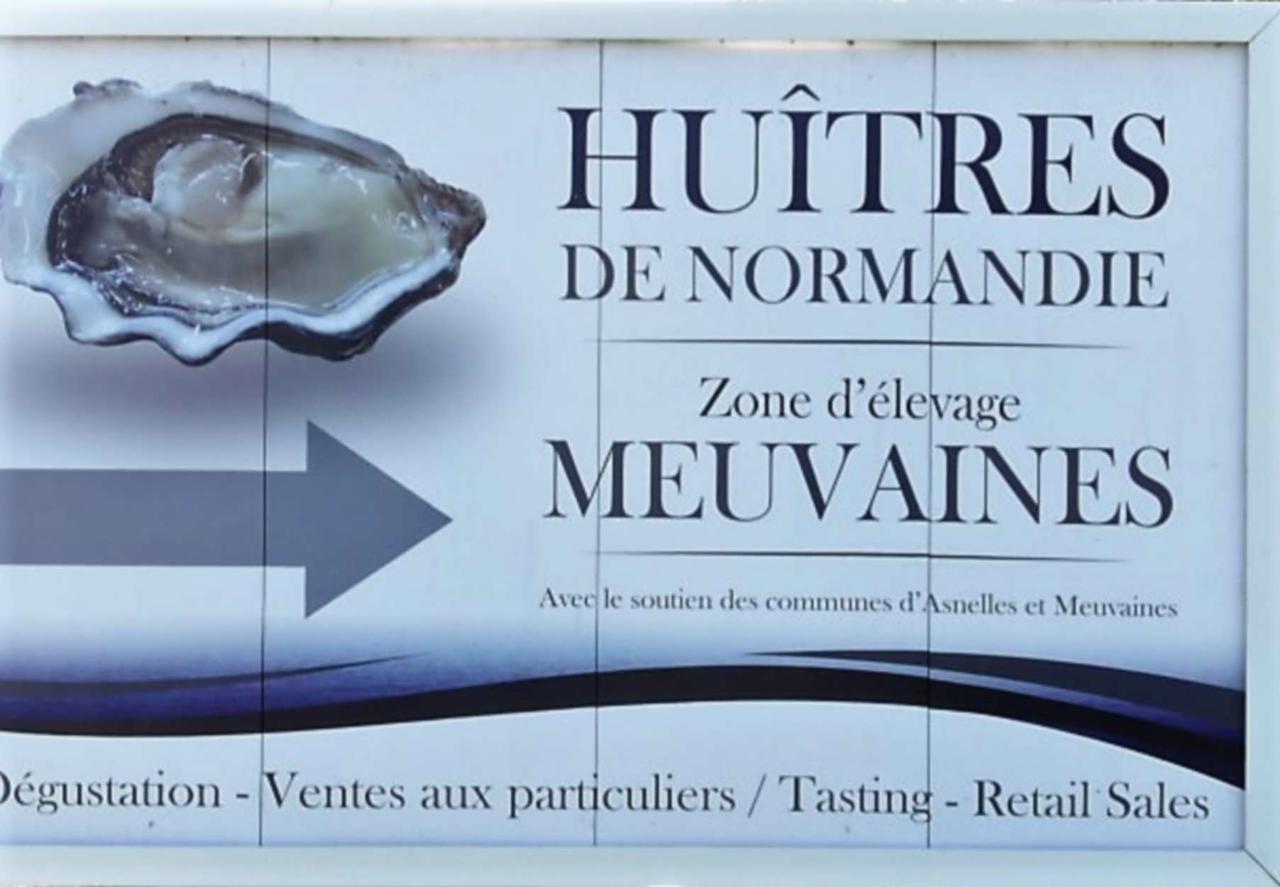Chambres Et Tables D'Hotes A L'Auberge Touristique Meuvaines Bagian luar foto